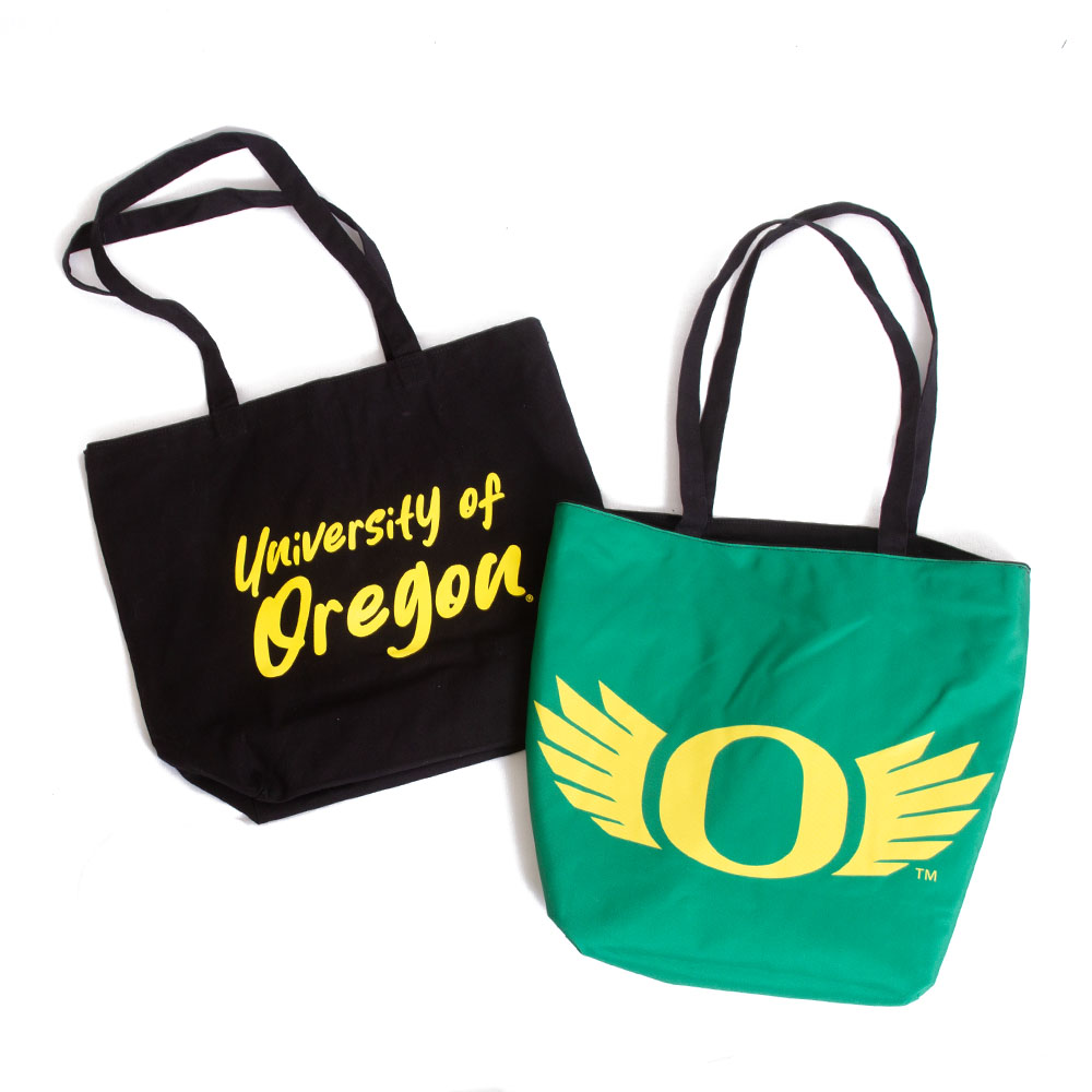 O Wings, Spirit Product, Green, Tote, Accessories, Unisex, 15"x18"x6", Reversible, Johnsbury, Hippy font, 834102